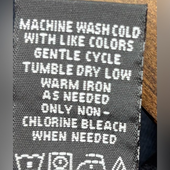 Michael Brandon XL Casual Cotton Charcoal Long Sleeve Henley Shirt - Picture 4 of 7